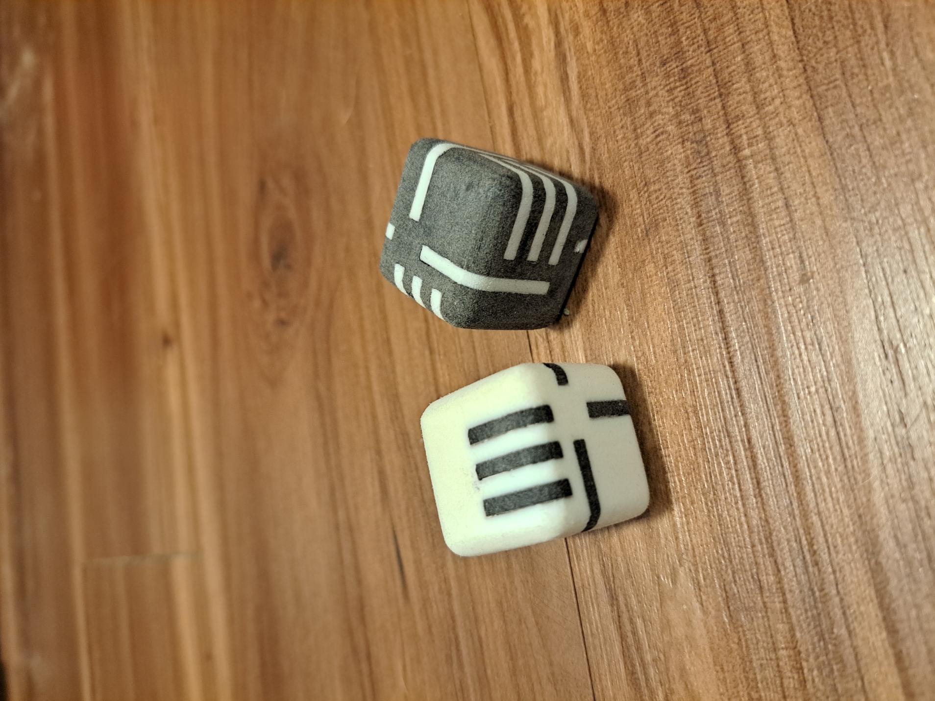 Weird Dice with Inlay