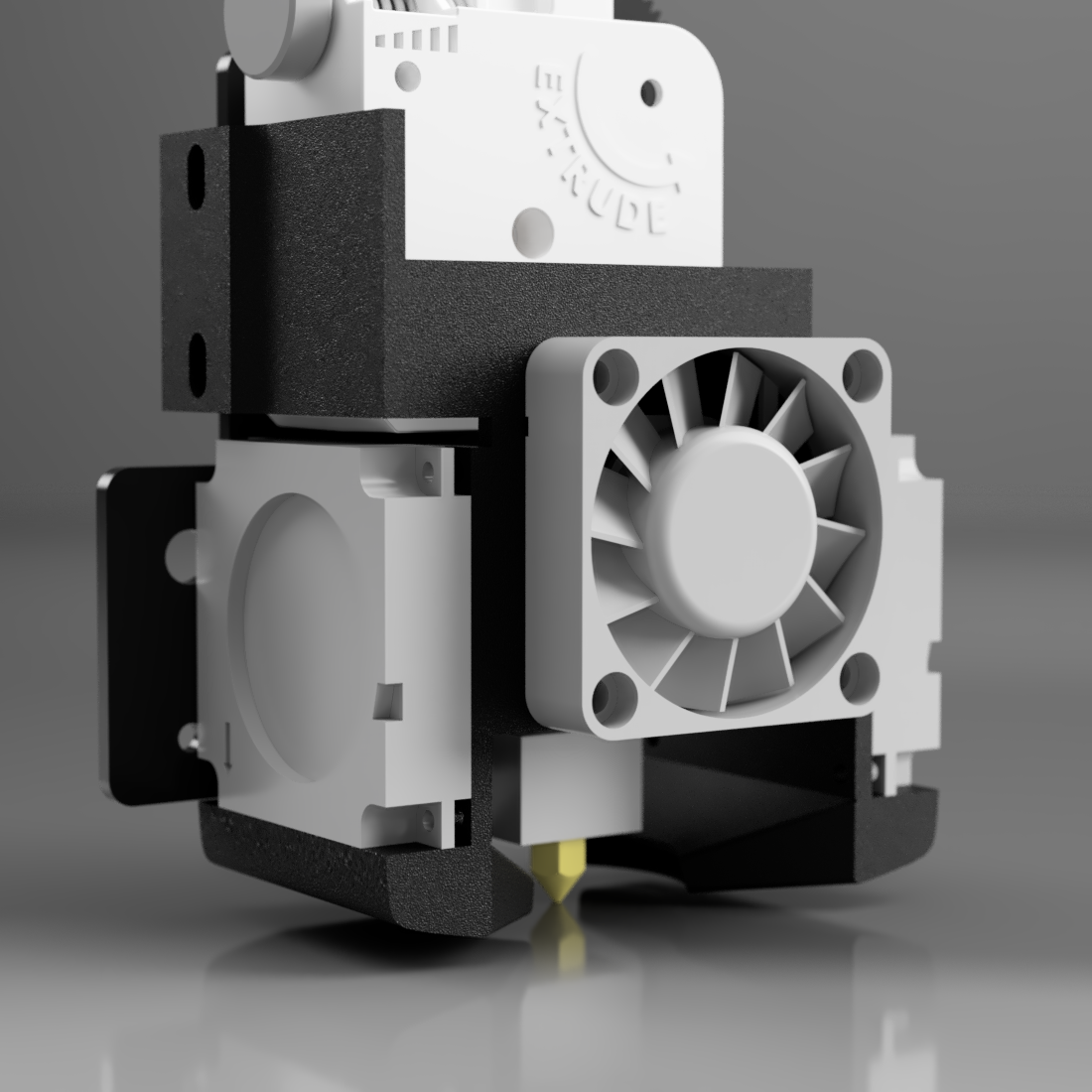 Kingroon KP3S v3 Titan Fan Duct and Mount