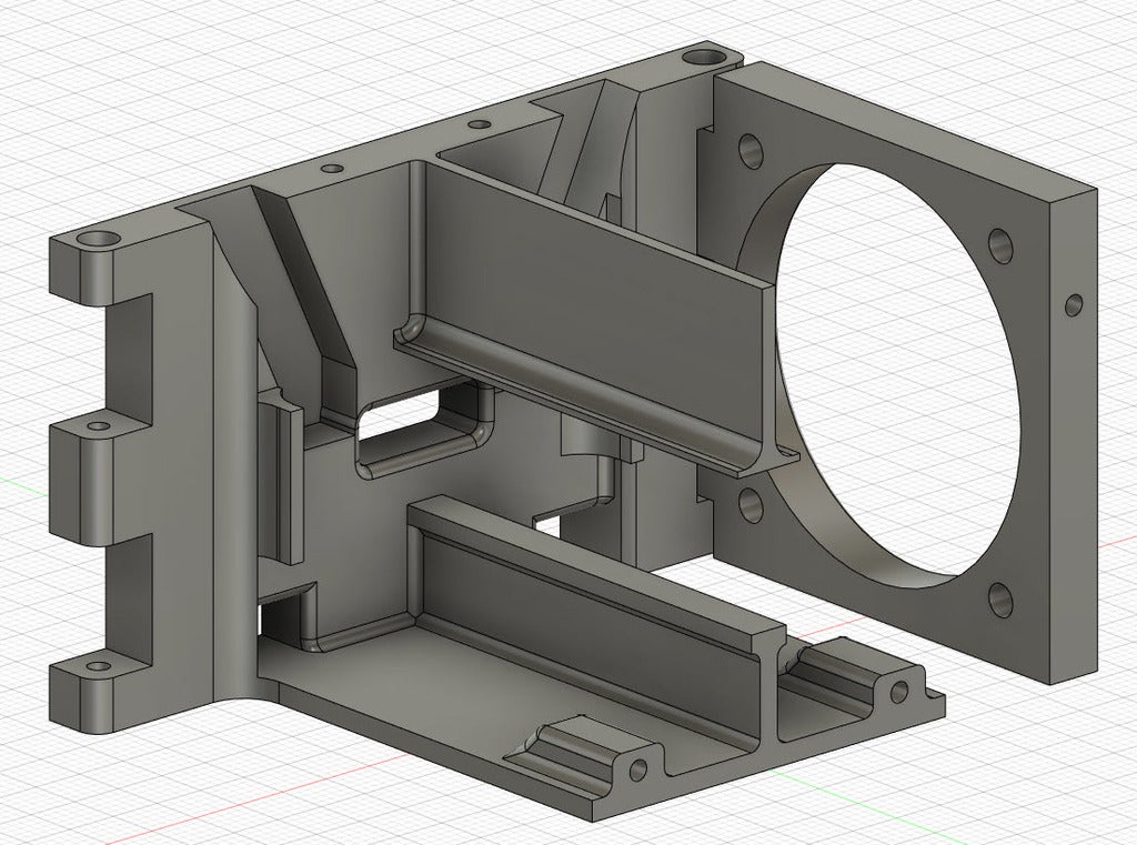 DJI Air Unit Enclosure - Actively Cooled by SilverBullet126 | Download ...