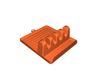 Spoon rest by Ubermeisters | Download free STL model | Printables.com