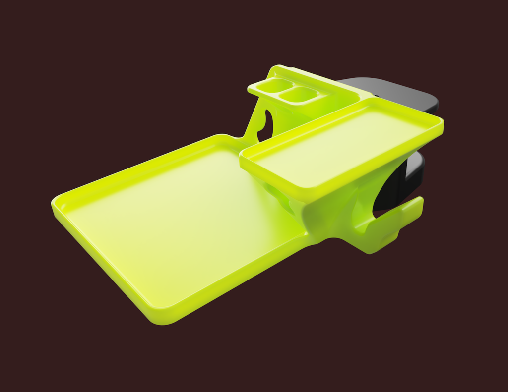 Desk Organizer Clamp Phone Stand Tray Hook