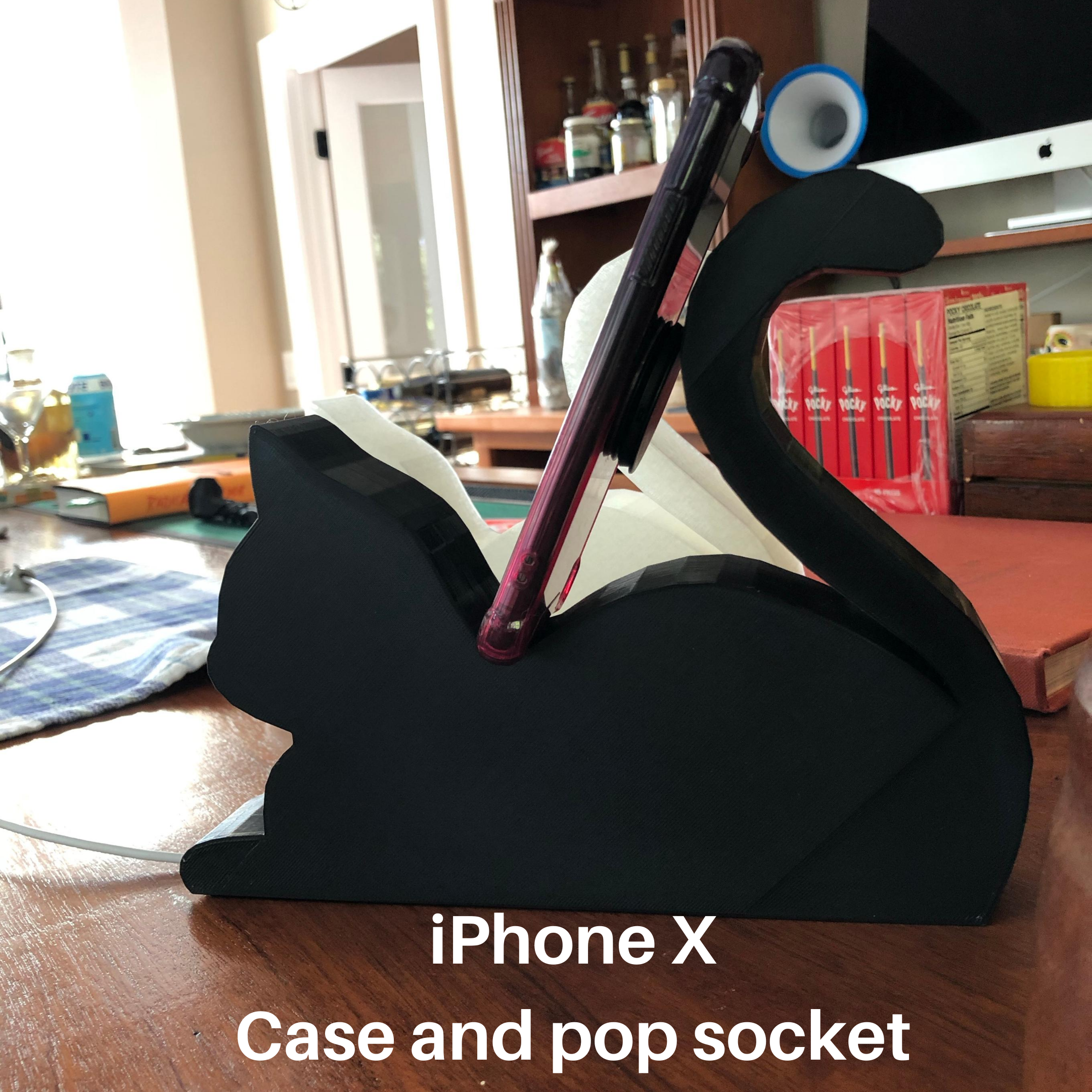 Cat phone or tablet stand