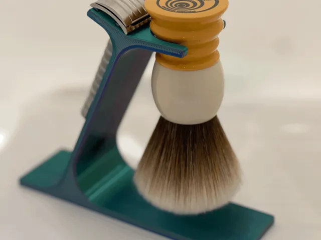 Shaving Brush and razor stand