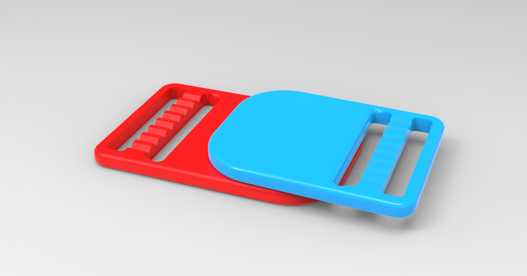 easy belt buckle by dav88 Download free STL model