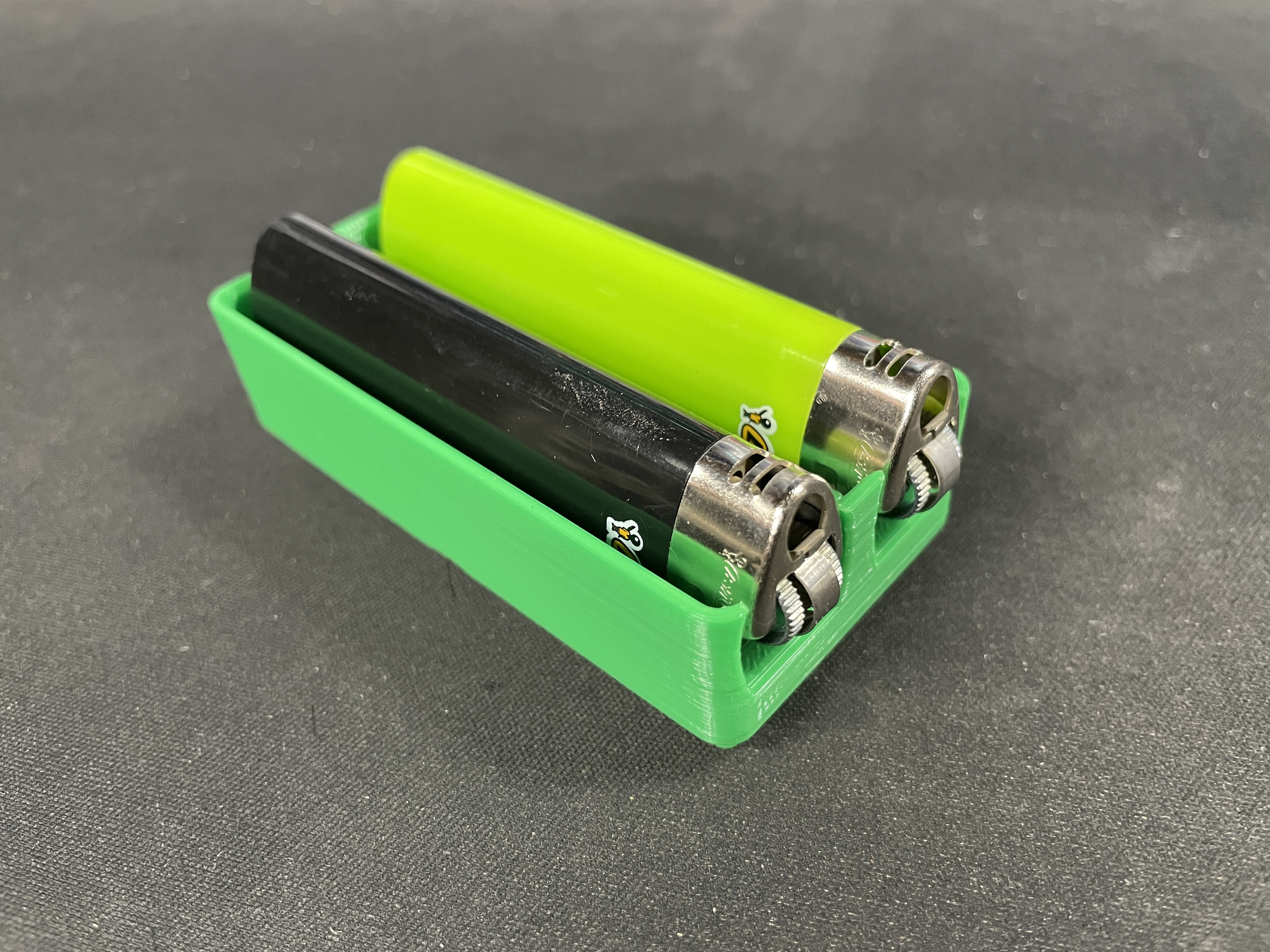 Gridfinity 1x2 - Bic Lighter Tray