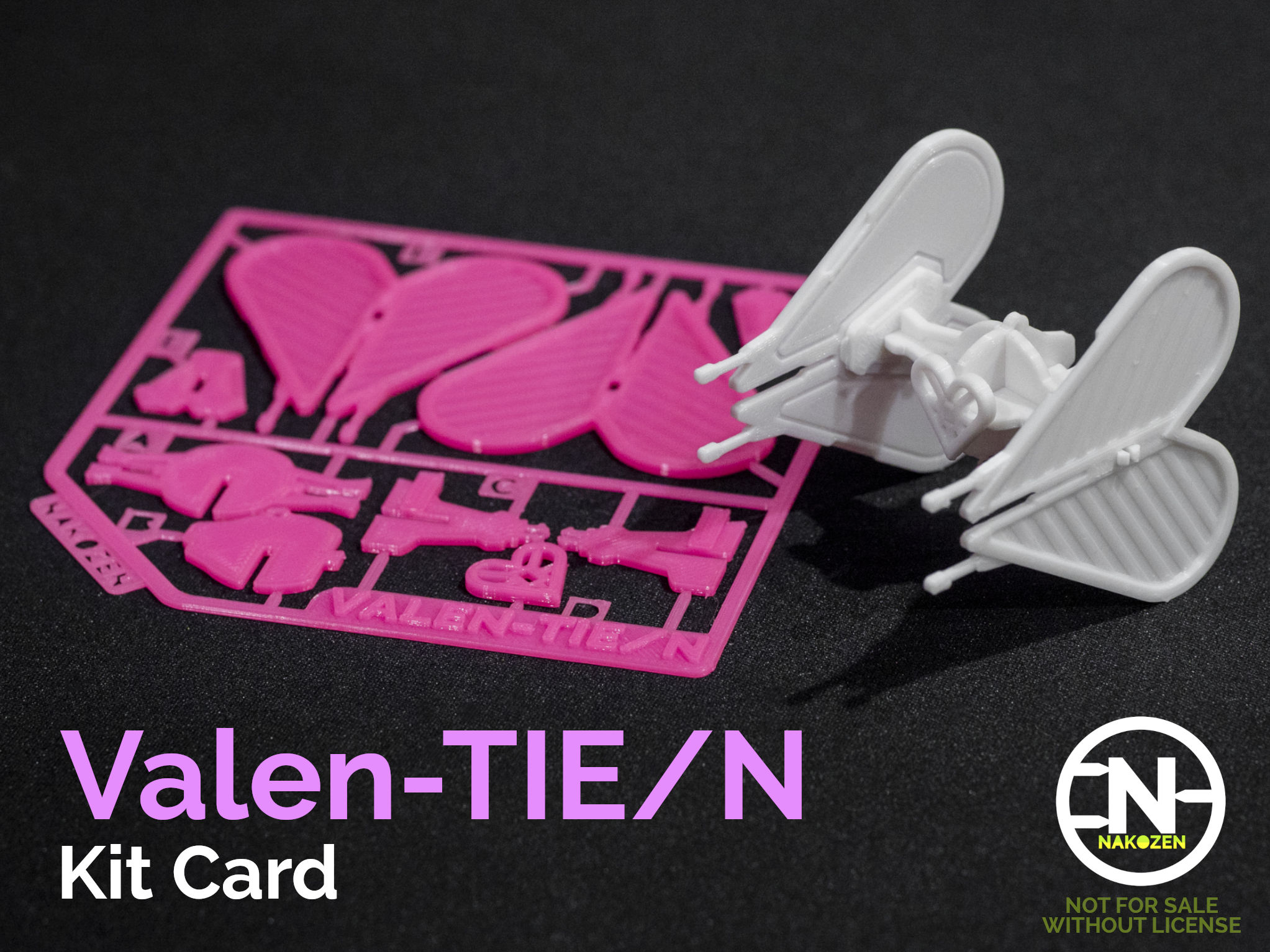 Valen-TIE/N Fighter Kit Card By Nakozen | Download Free STL Model ...