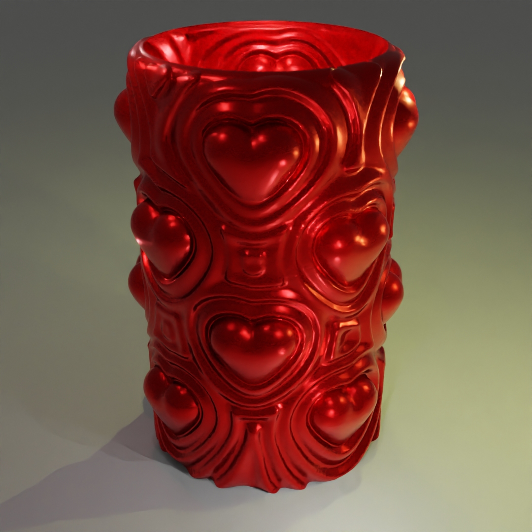 Heartbeat Vase for vasemode