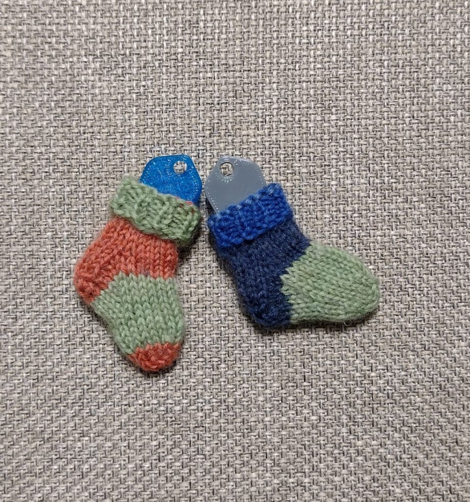 Sock blocker keychain