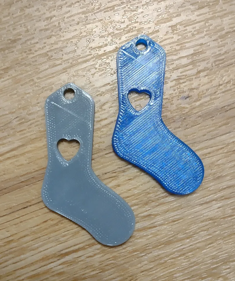 Sock blocker keychain by CAD-Guy | Download free STL model | Printables.com