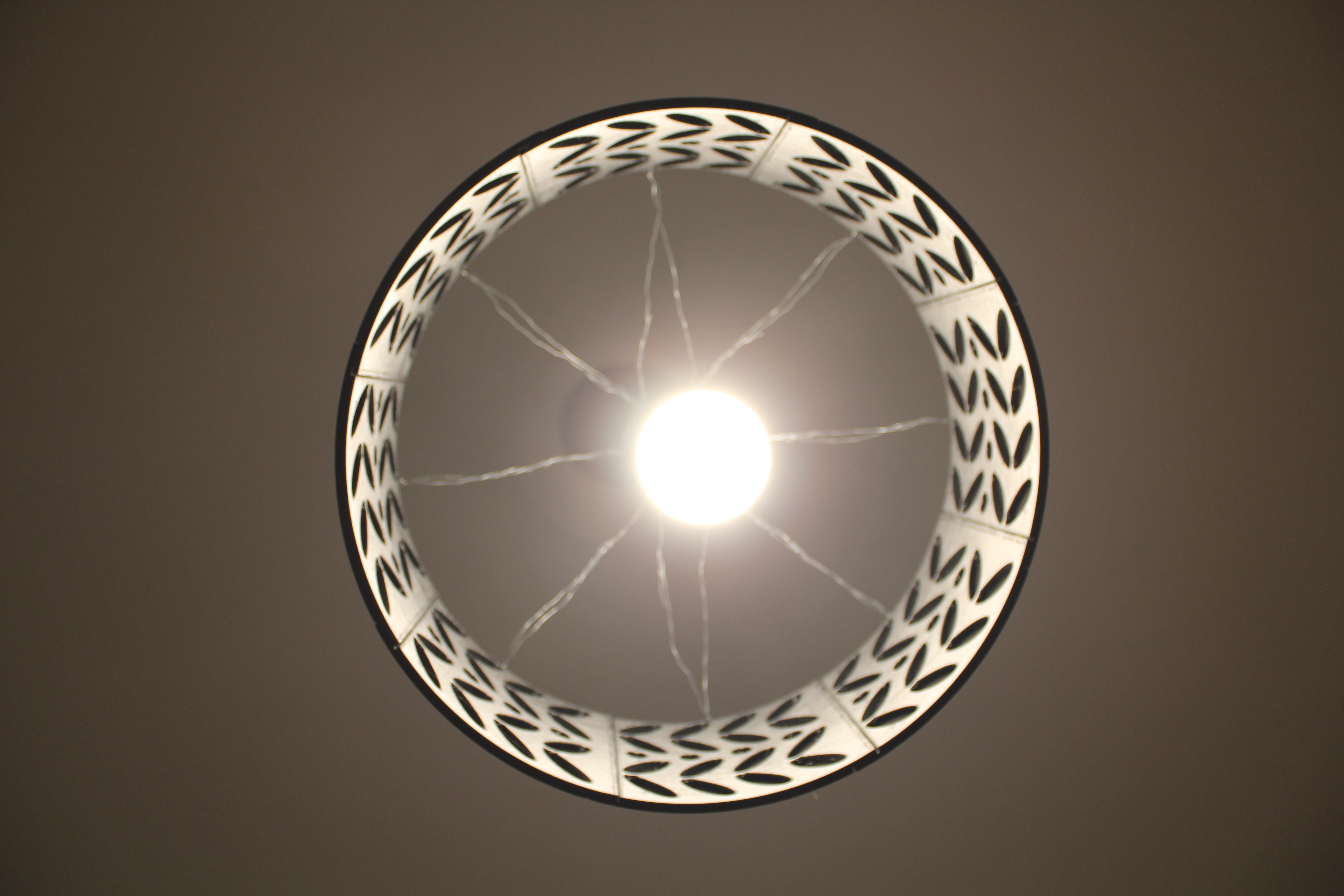 Chandelier with Ikea HEMMA E27 — miniatura 2