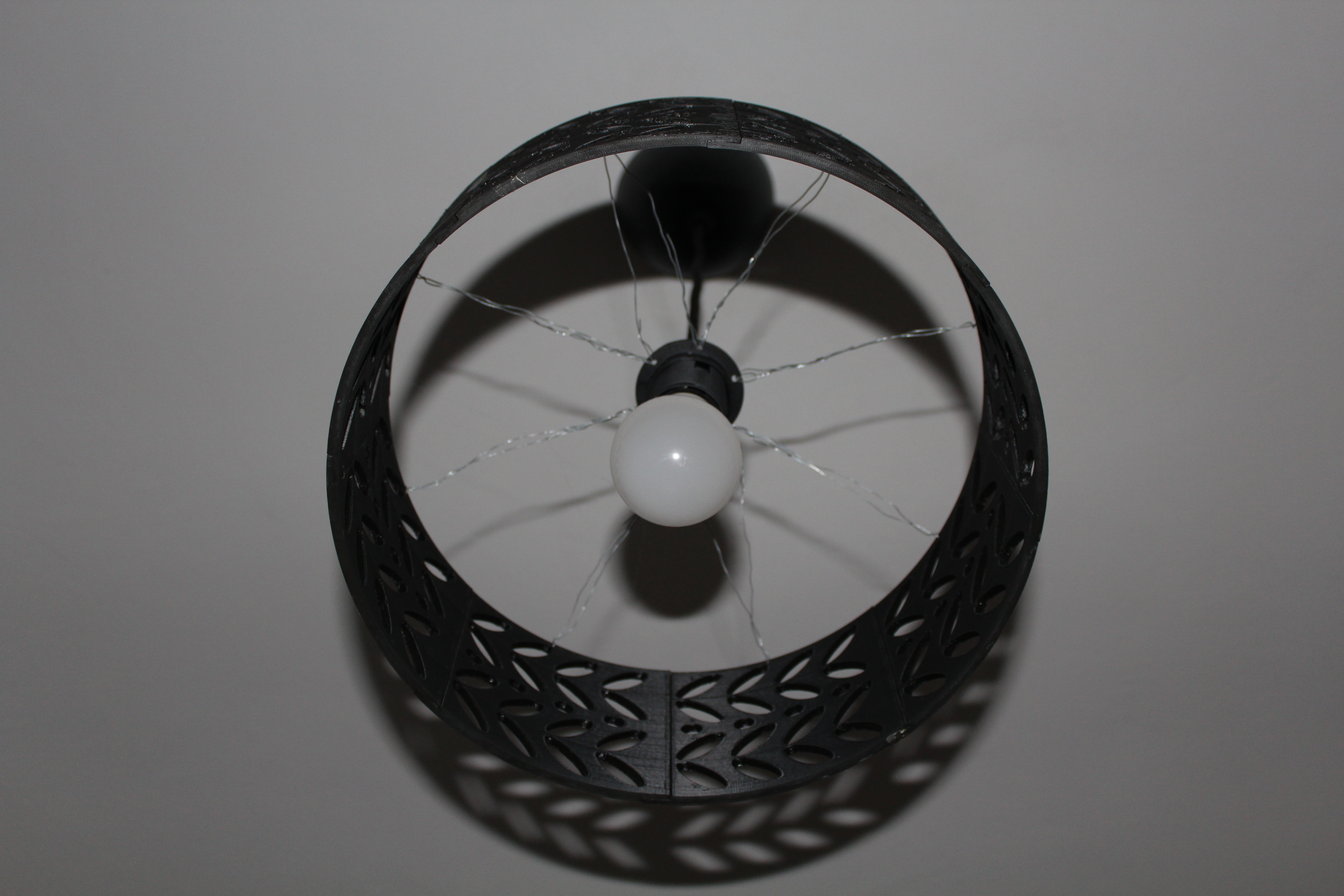Chandelier with Ikea HEMMA E27 — miniatura 3