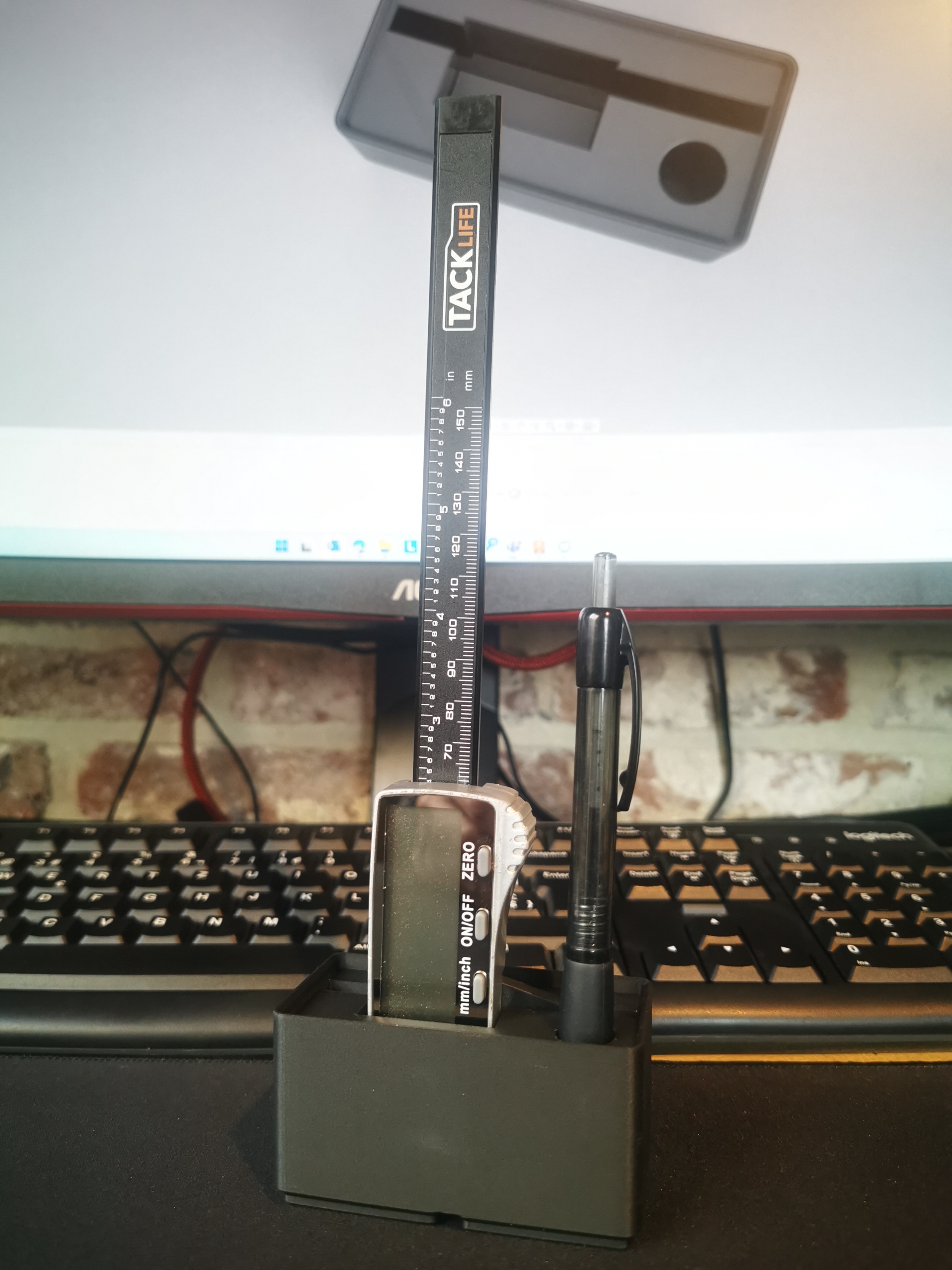 gridfinity Caliper holder by mx1m3DP Download free STL model