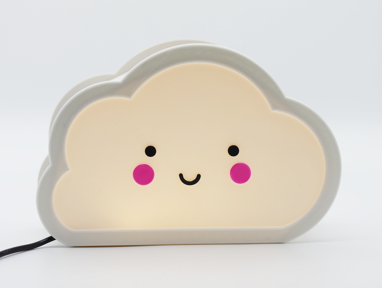 Miniatura 6 do modelo 3D Happy Cloud Lamps - With Casting Shadow Effect