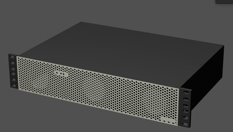 U2x30cm Rack 19" server case