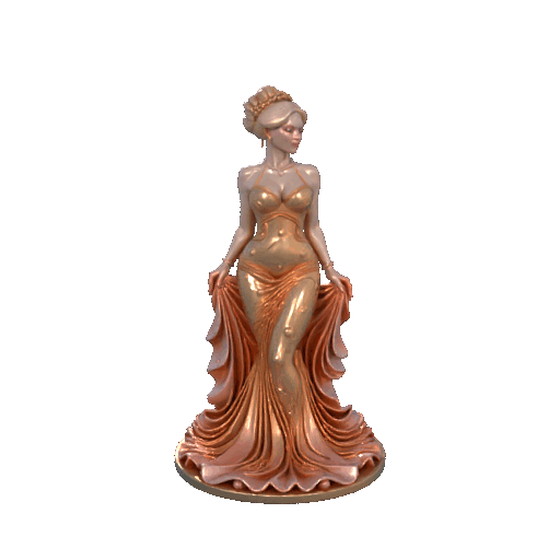 FIGURA DE COLECCION MUJER FIESTA