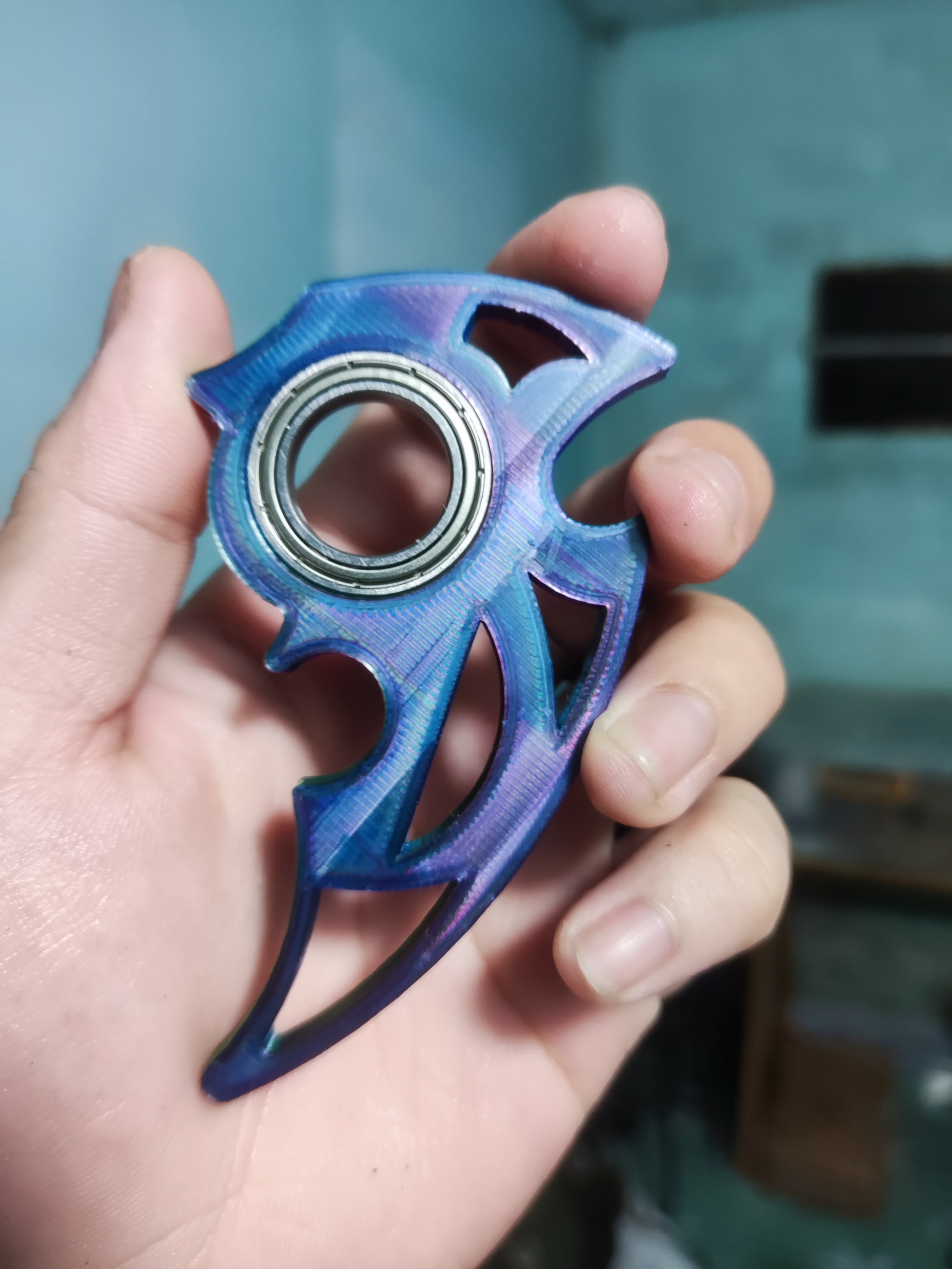 Keyrambit bulky version 360 degree swivel keychain