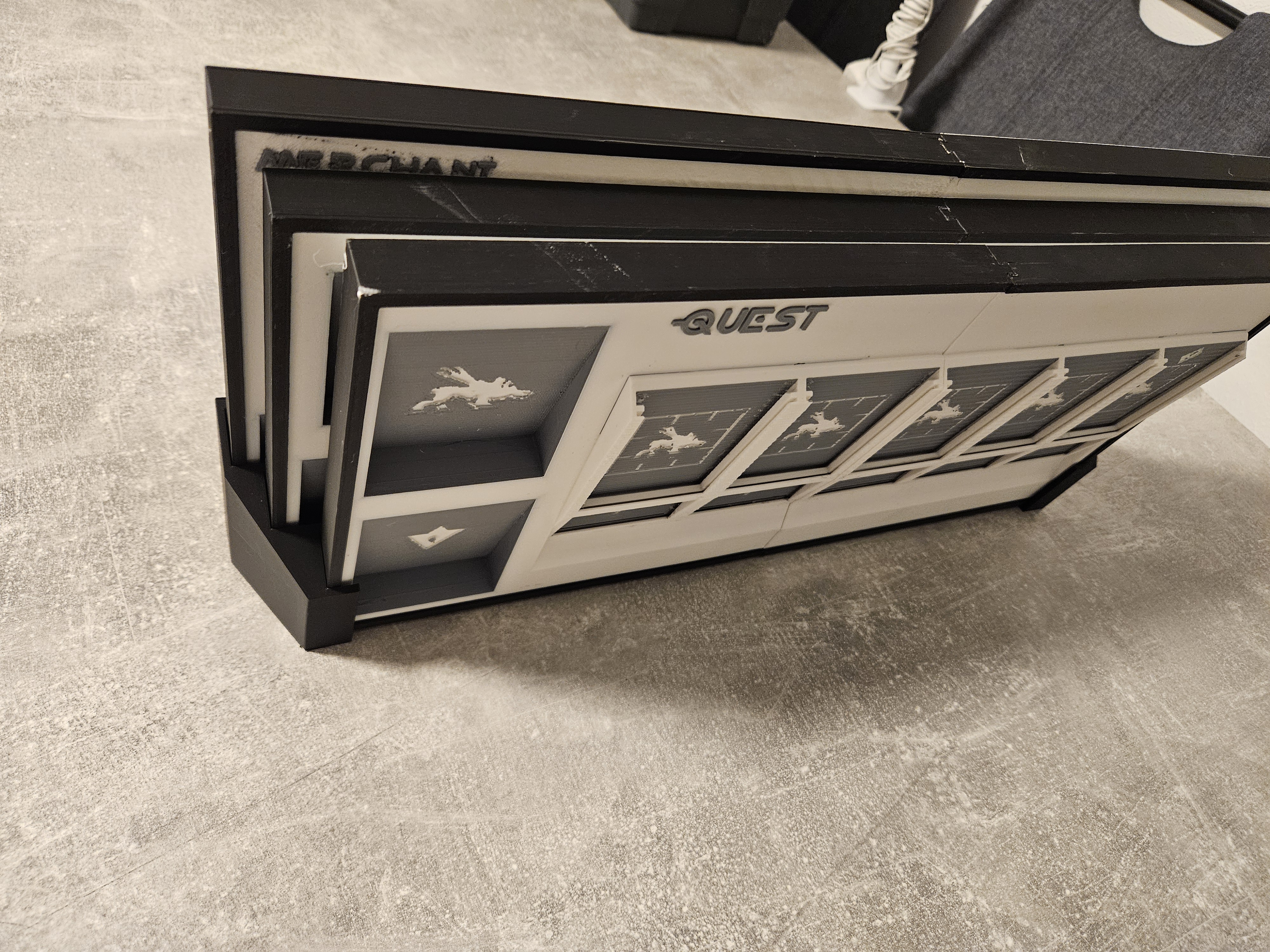 Horizon Zero Dawn Board Game - Plate storage holder 3D model