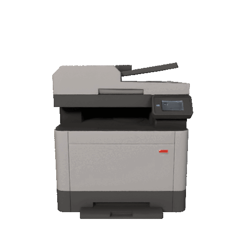 Low Poly Office Printer — thumbnail 2