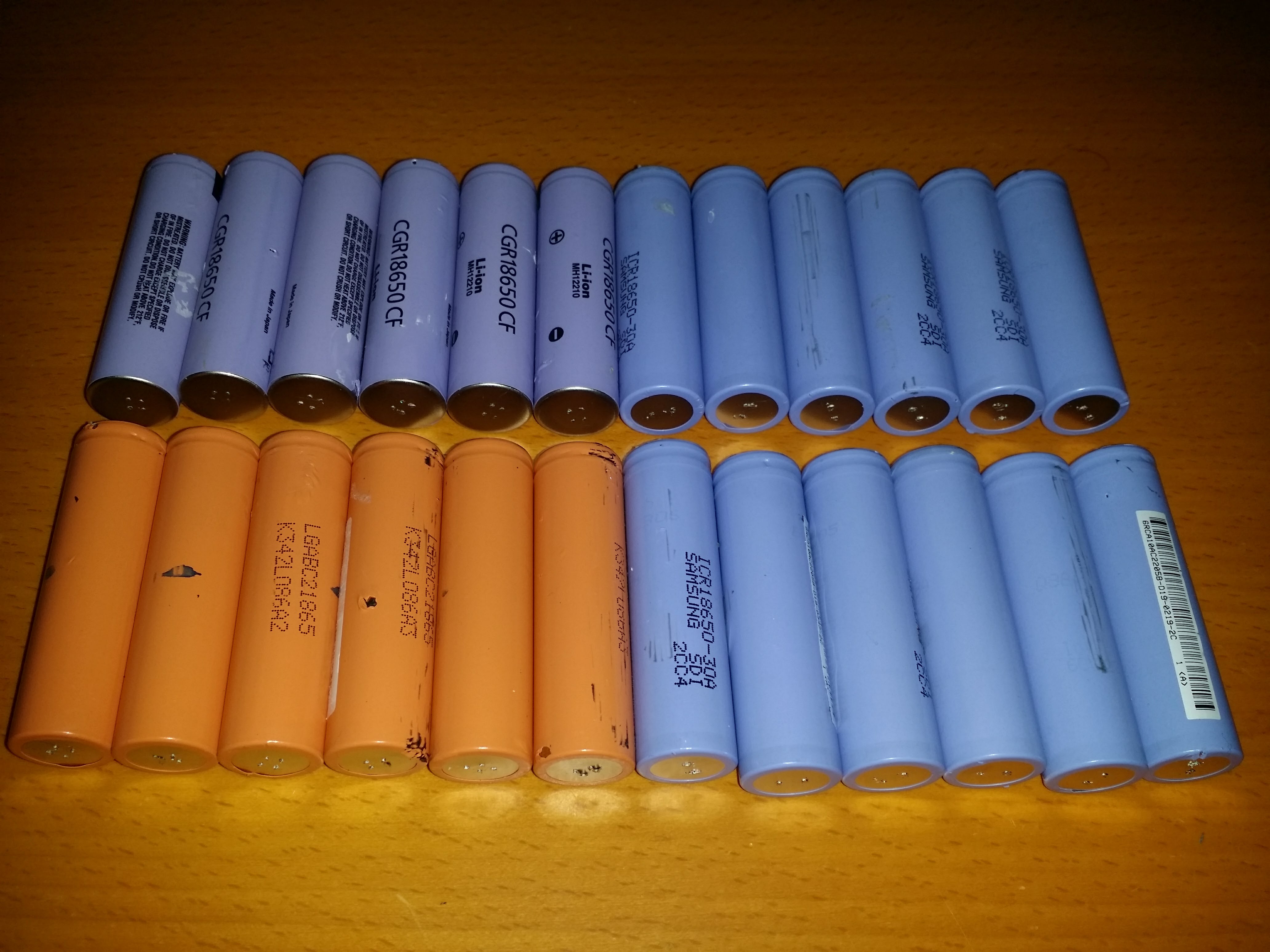 Batteries 18650 holder by alfioscuderi1978 | Download free STL model ...