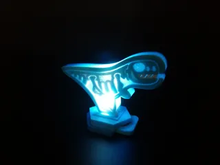 Cute Dino Fossil Lamp