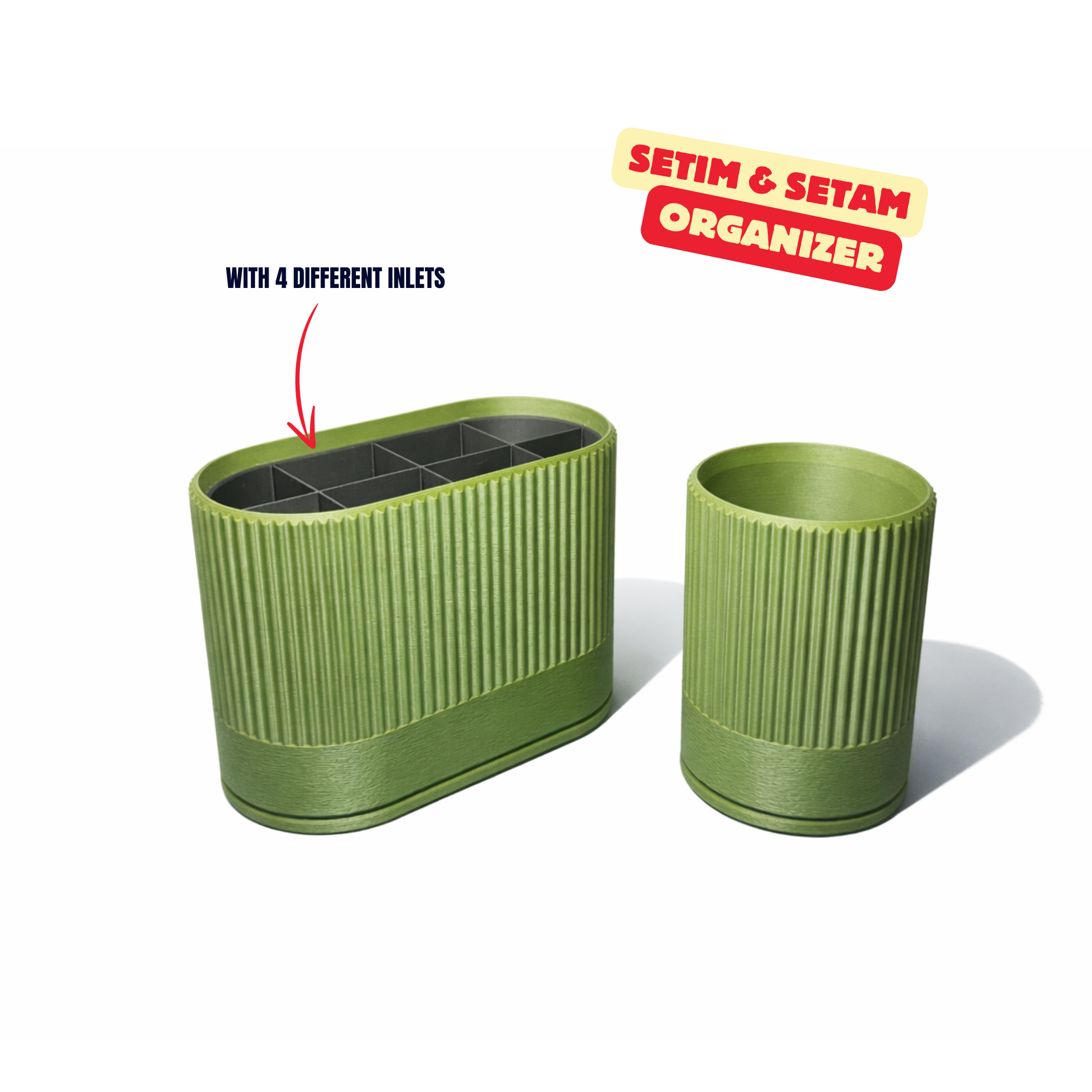 SETIM & SETAM ORGANIZER (MULTIPURPOSE & MODULAR INSERTS) / KITCHEN ORGANIZER / OFFICE ORGANIZER — miniatura 2