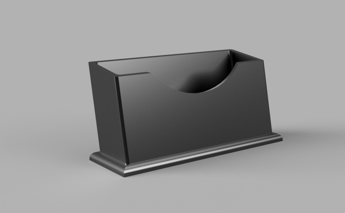 Business card holder. by Mefiu Download free STL model