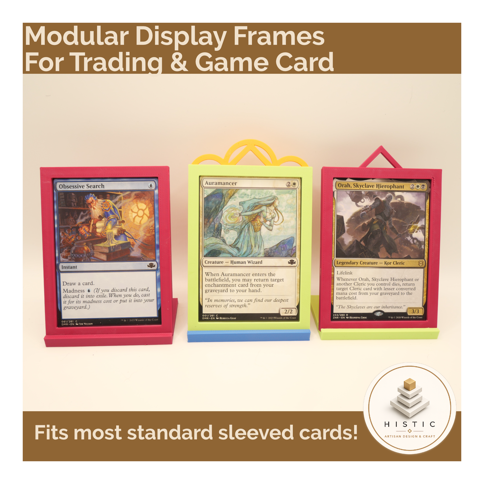 Modular Display Frames for Trading & Game Cards