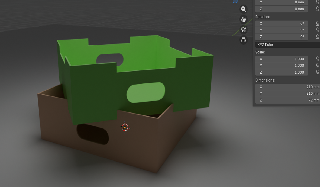 Box - 210x210x72 - Stackable — miniatura 2