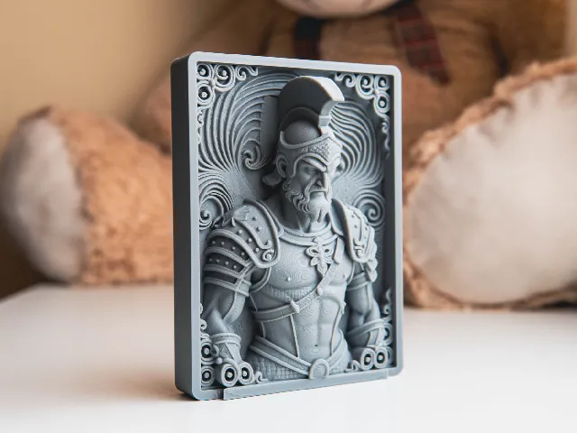 Ares God of War - Unified Bas Relief Art