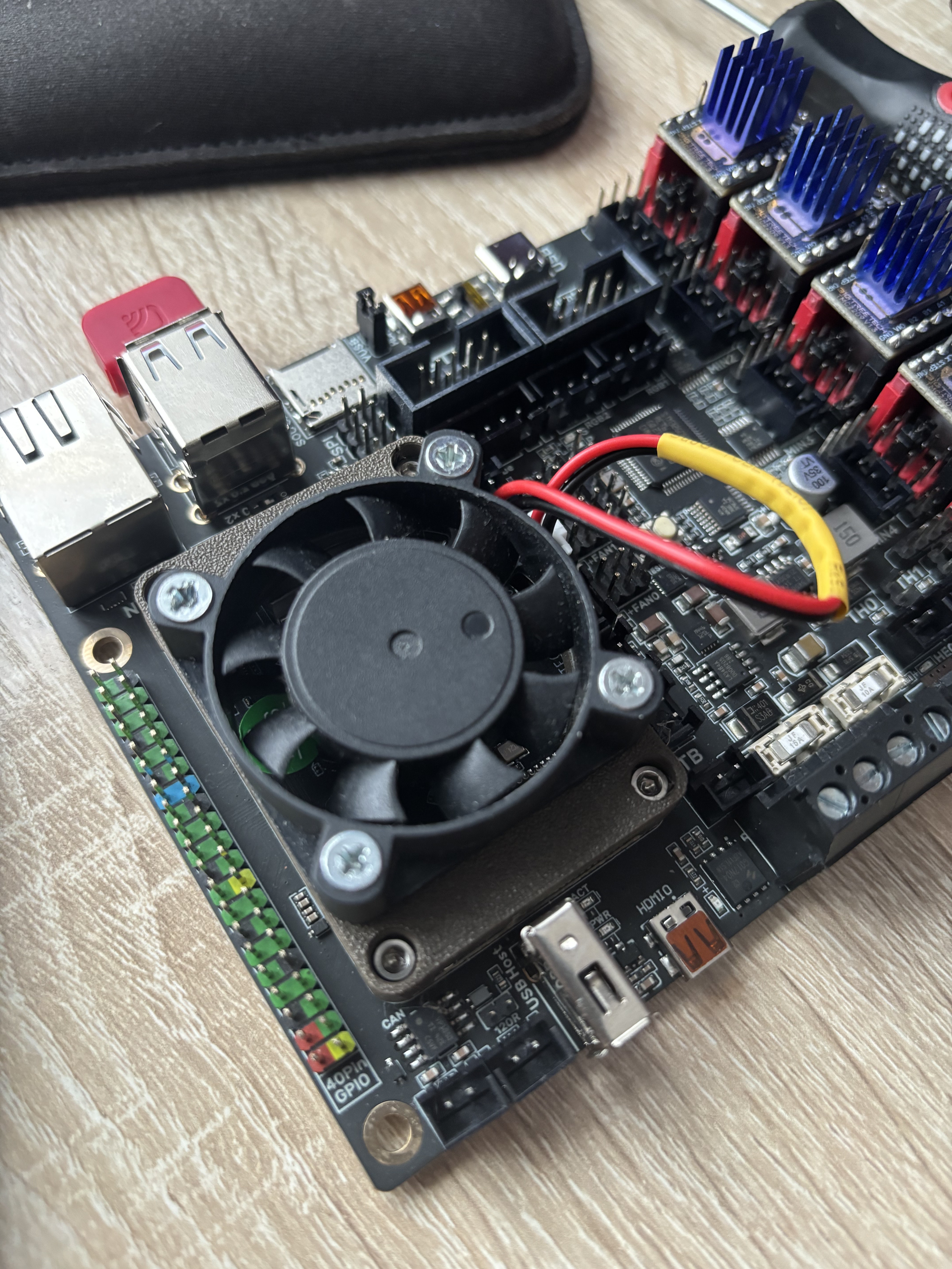 BTT CB2 simple cooling fan mount