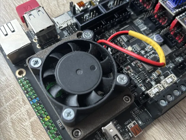 BTT CB2 simple cooling fan mount