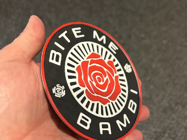 Bite Me Bambi - Orange County ska band Rose logo