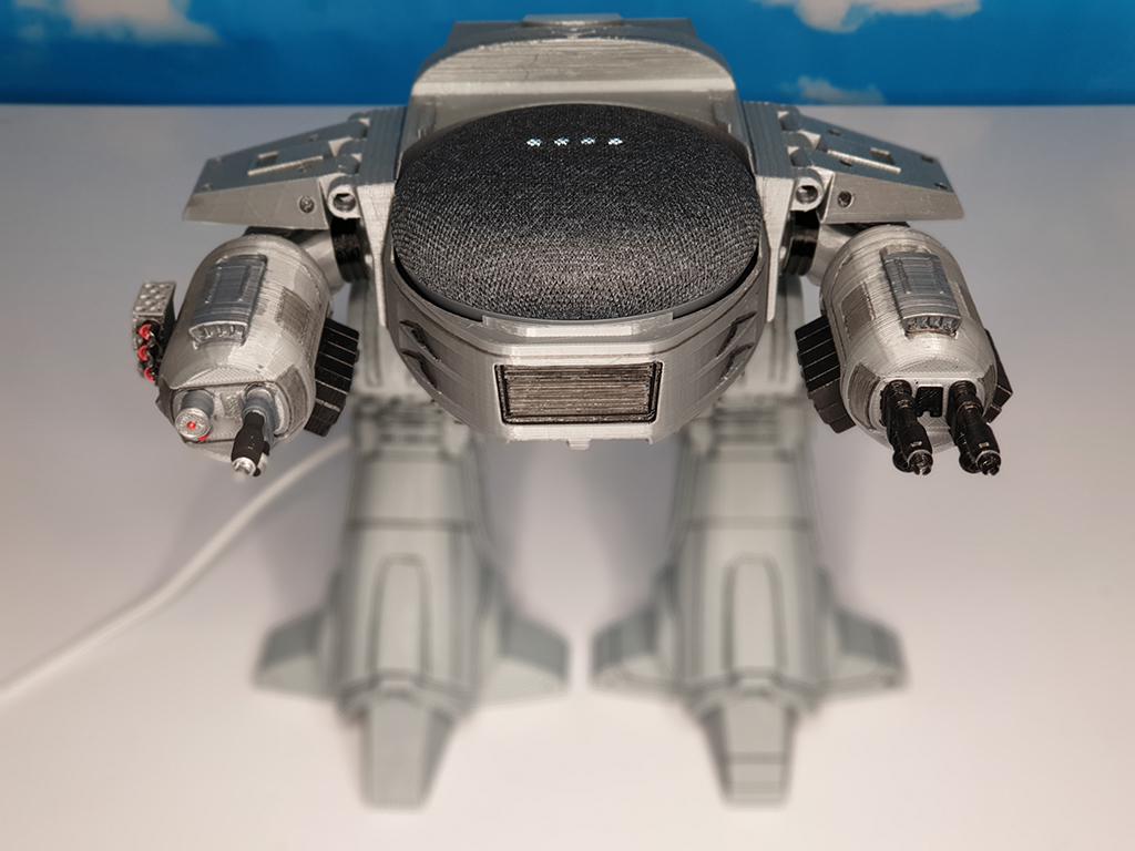 Google Home Mini ED 209 from Robocop (Modified)