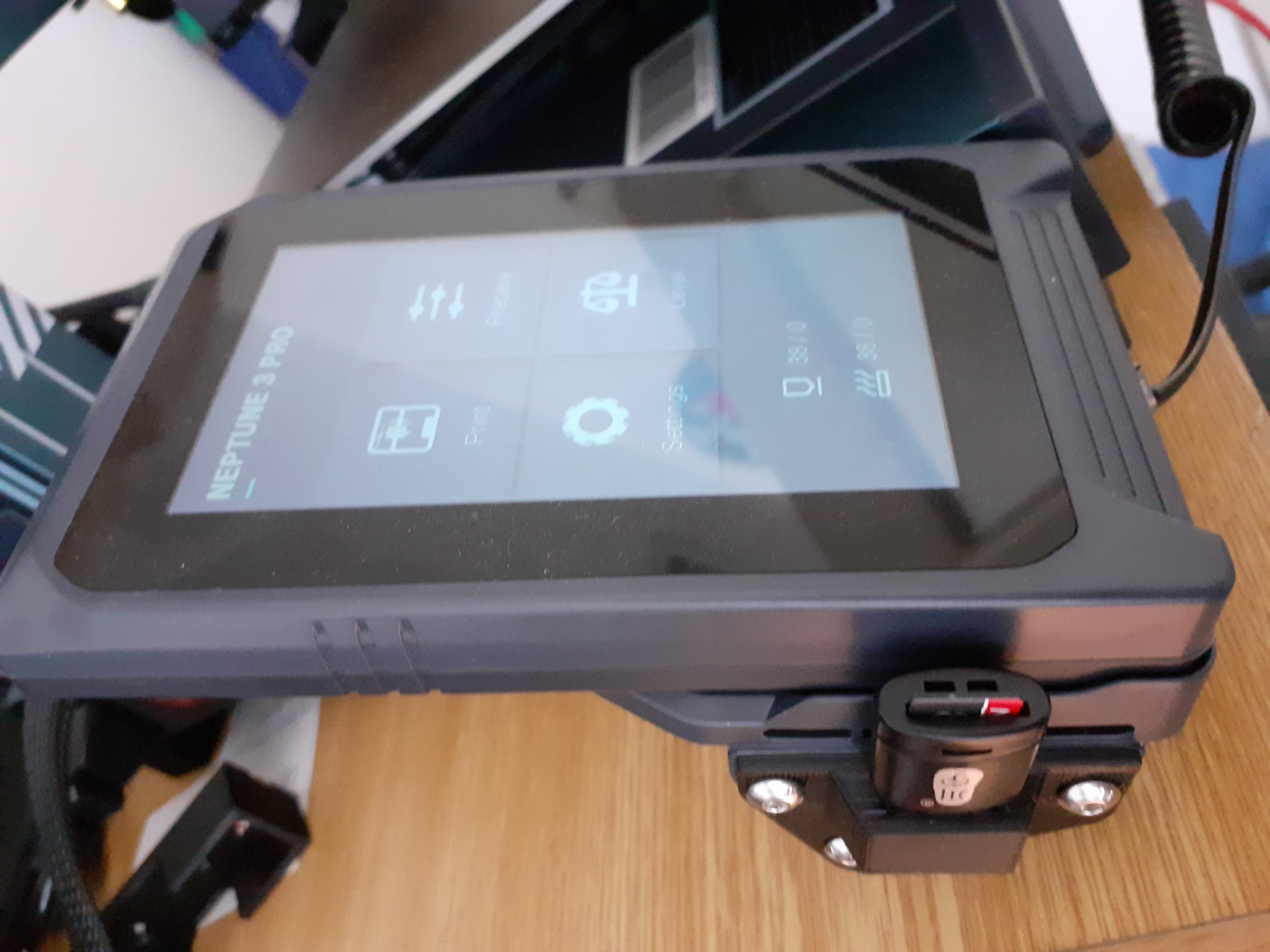 Elegoo Neptune 3 Pro display mount