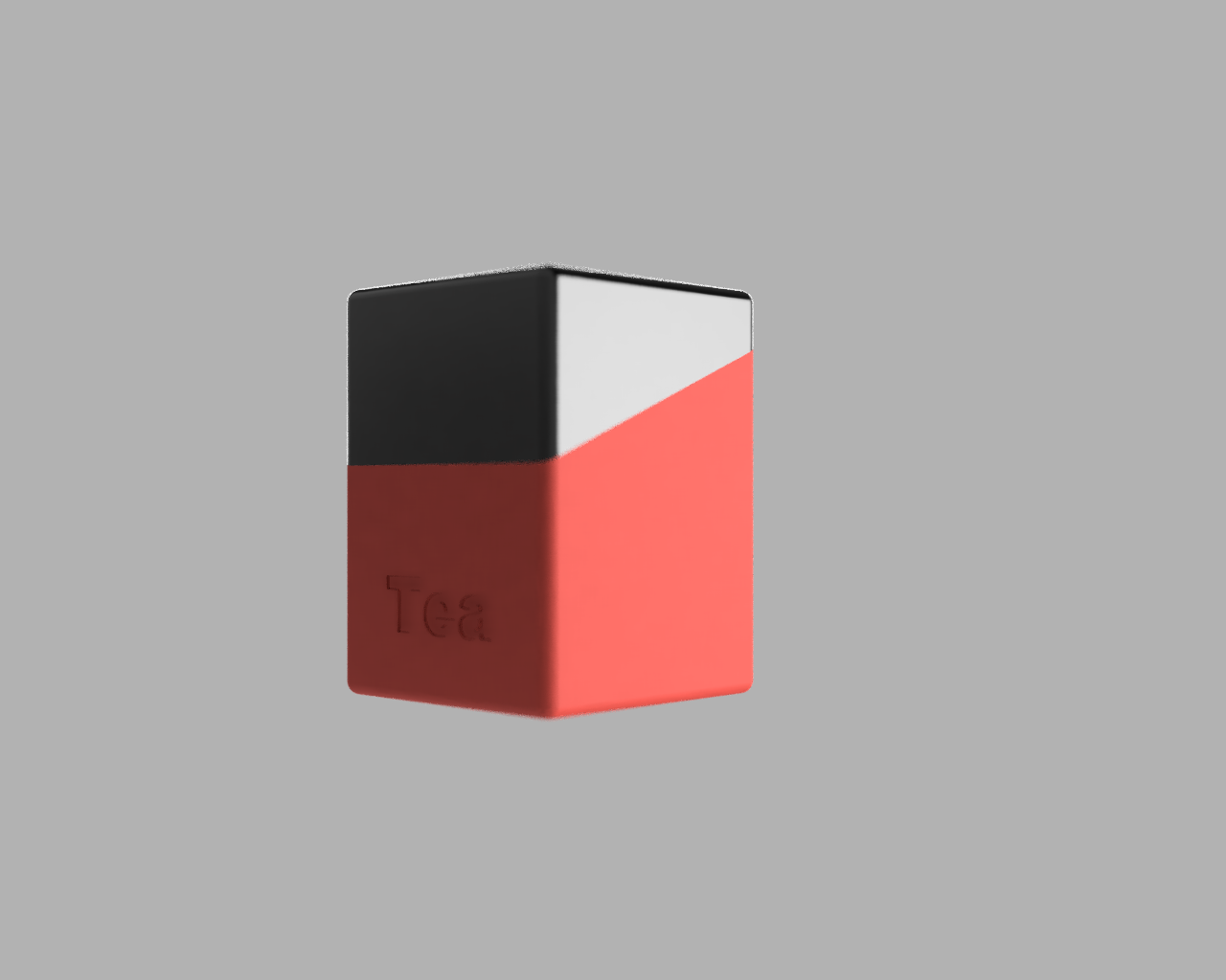 Miniatura 2 do modelo 3D Tea Caddy