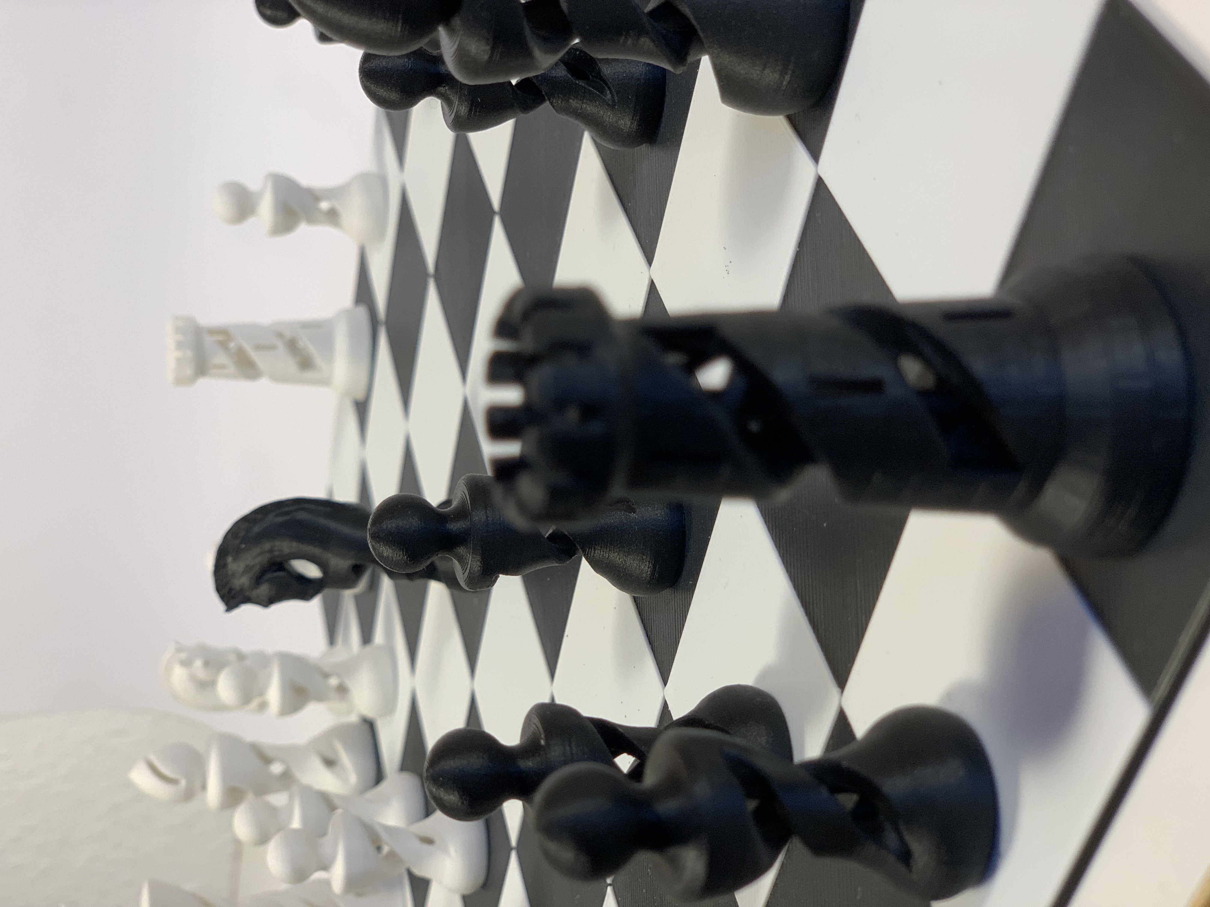Miniatura 6 do modelo 3D Chess boxes with integrated chessboard