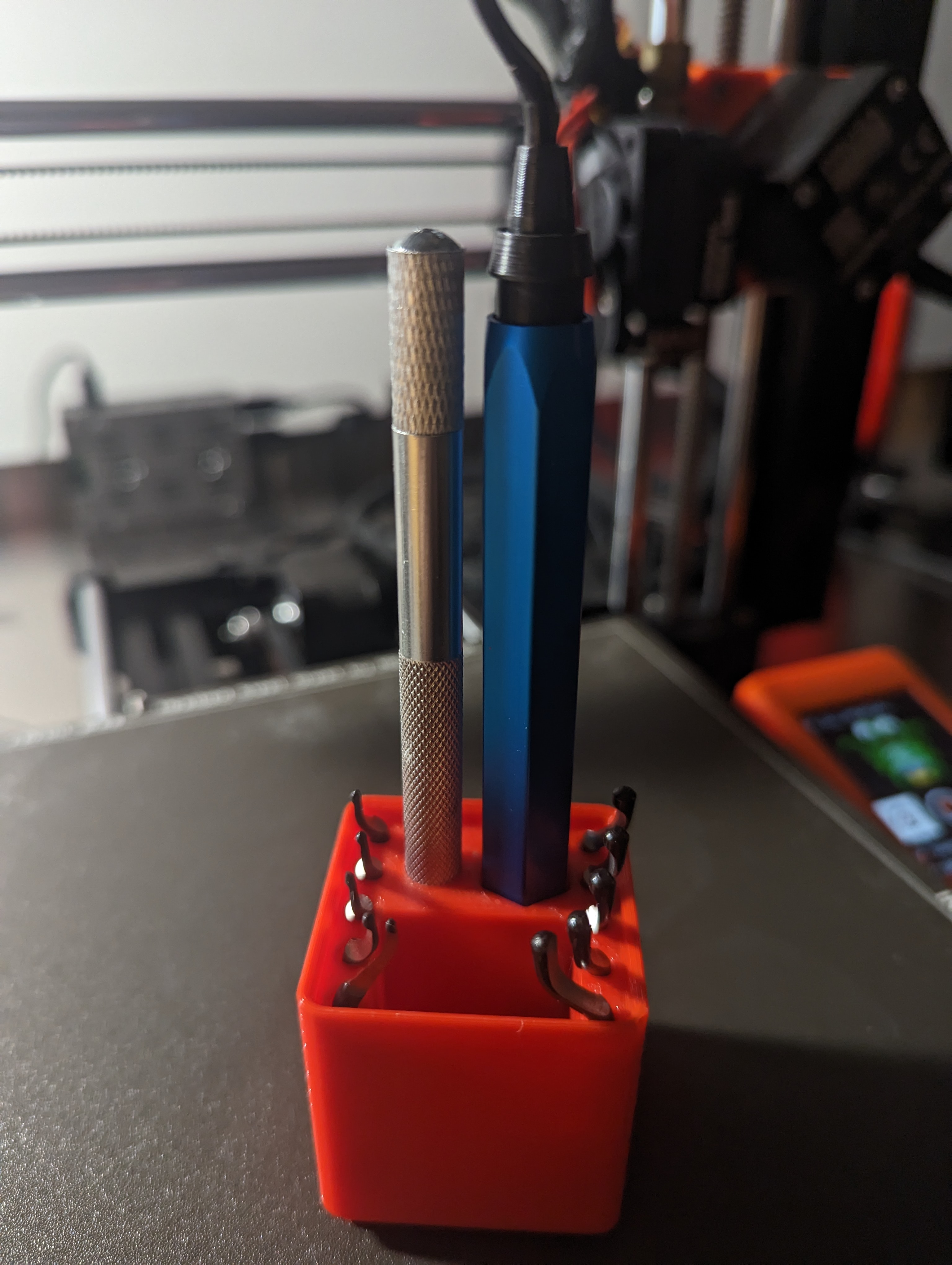 Gridfinity Deburring Tool & XActo Knife Holder 8mm xacto knife tweak