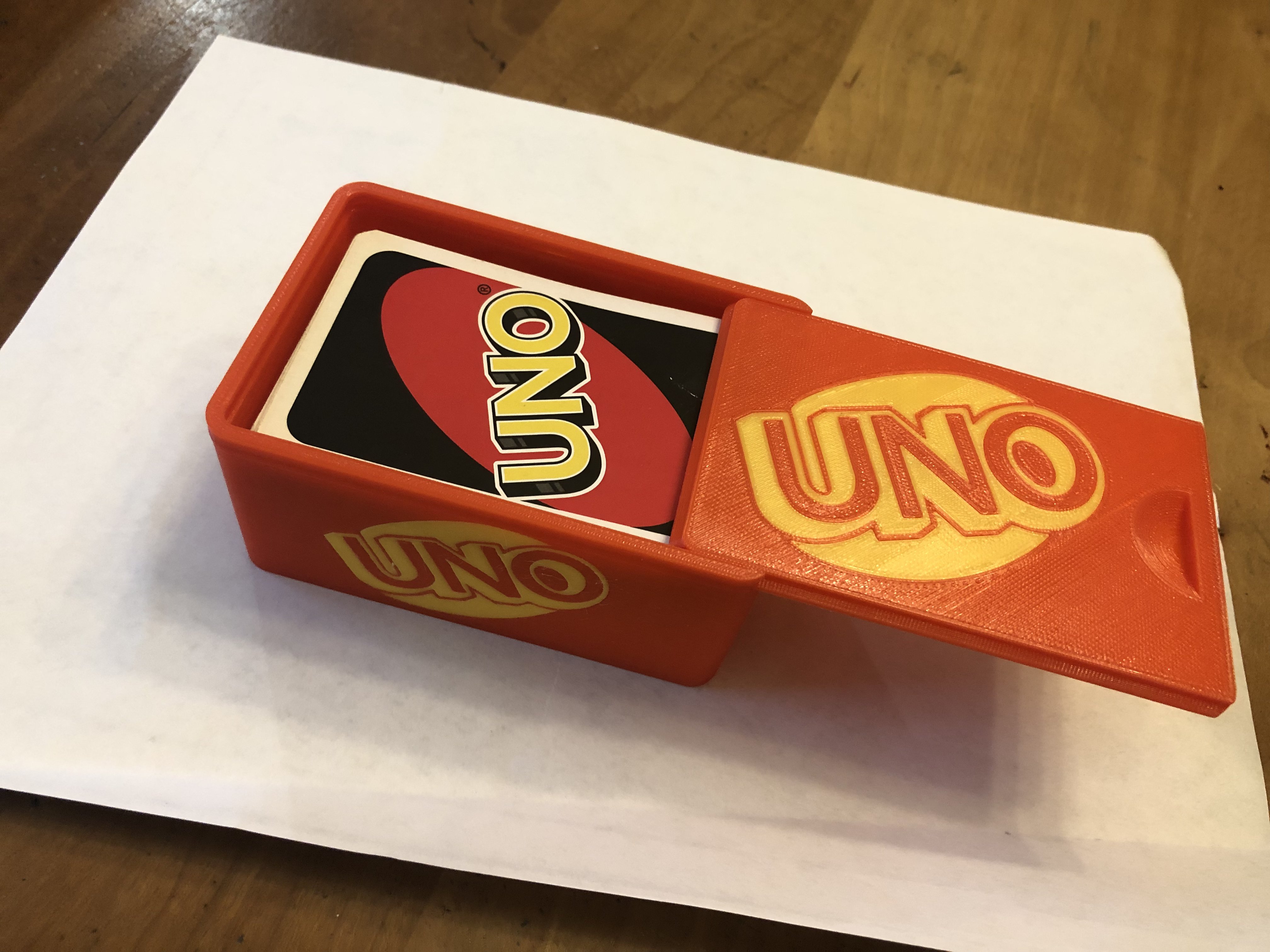 UNO Card Box with MMU2 Option by Daniel Langdon | Download free STL ...