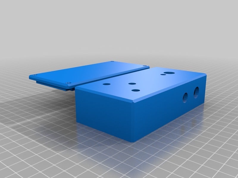 Guitar Pedal Enclosure by drofmij Download free STL model