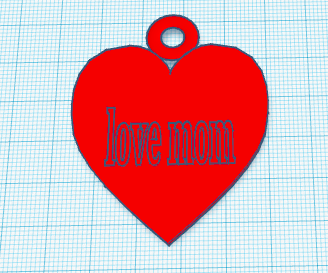 valentines day key chain