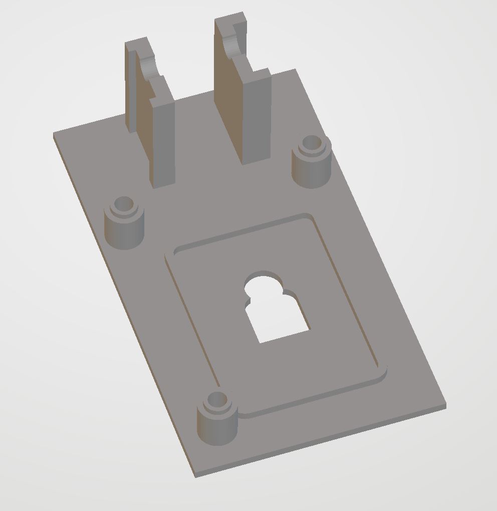 Orochi v2 Mounting holes with sensor hole