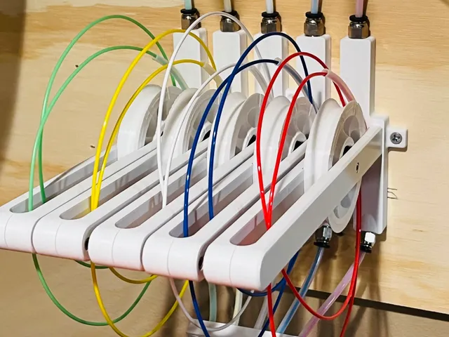 A Better 5-Wheel Filament Buffer