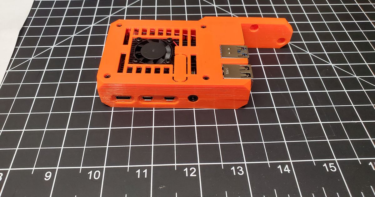 Raspberry Pi4 case for Prusa MK3 - Remix by AlastorsNight | Download ...