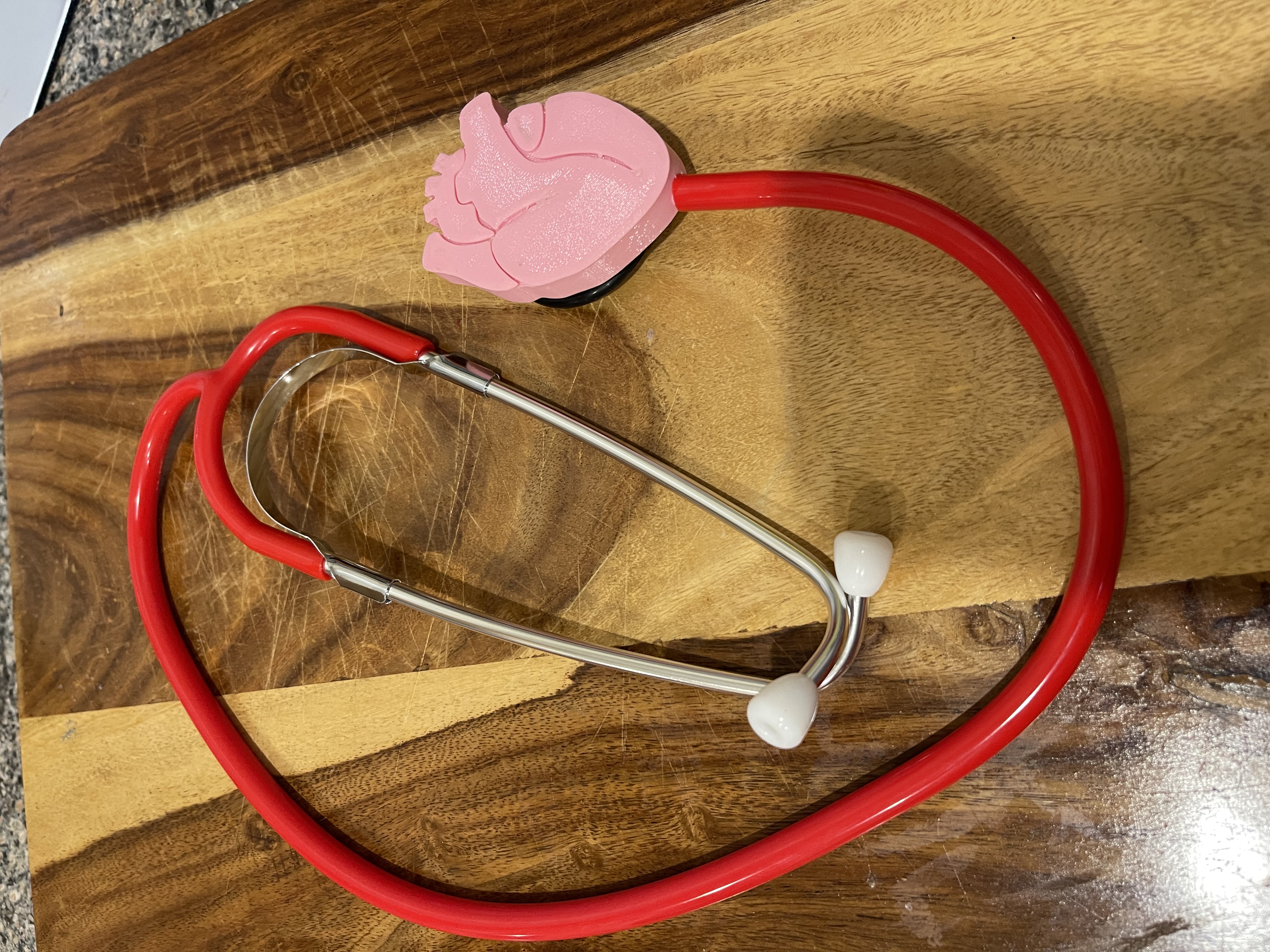 Real Heart Stethoscope.