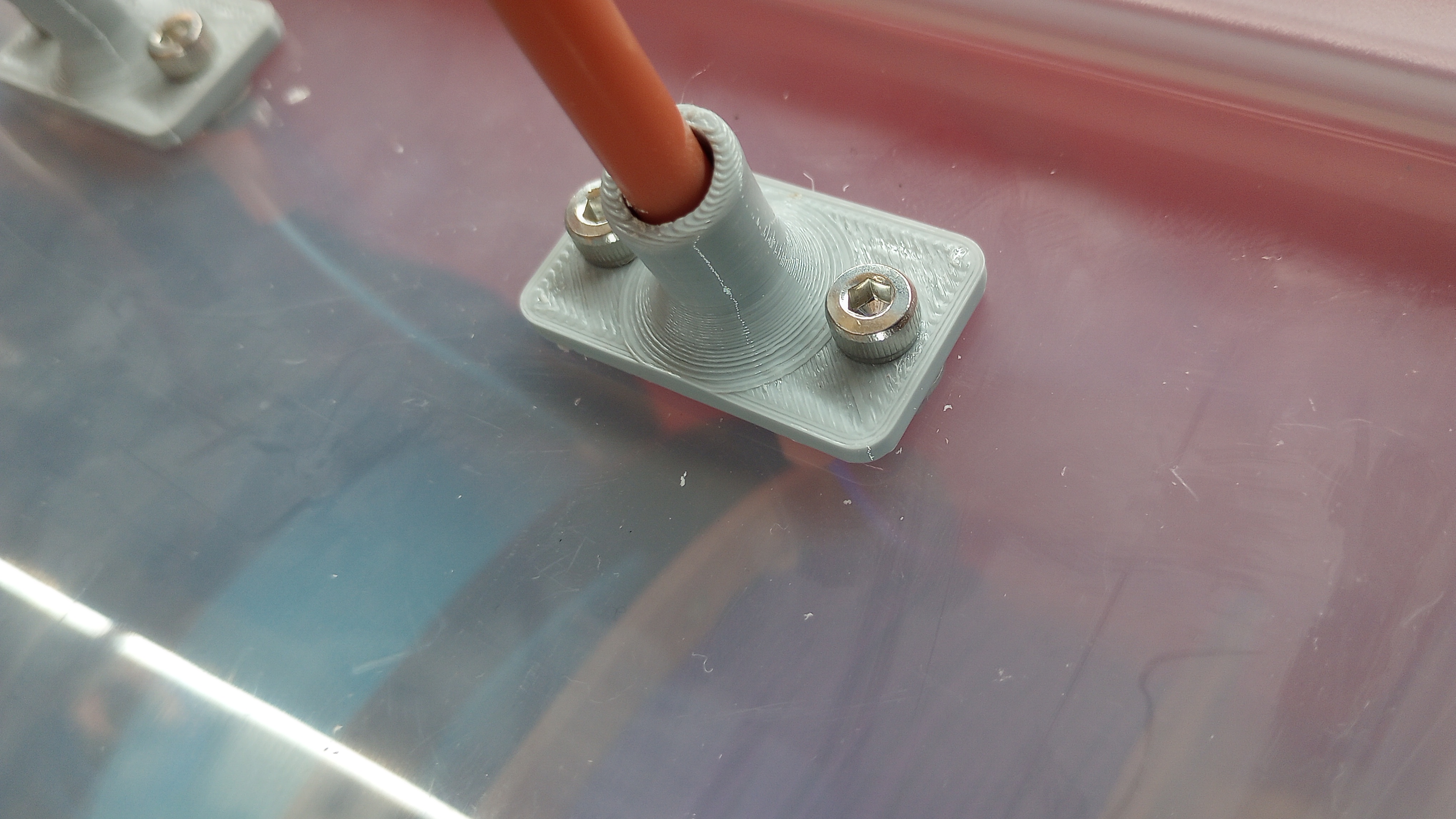 Filament Box Tube Guide 1/4in (6.5mm) Tubing.