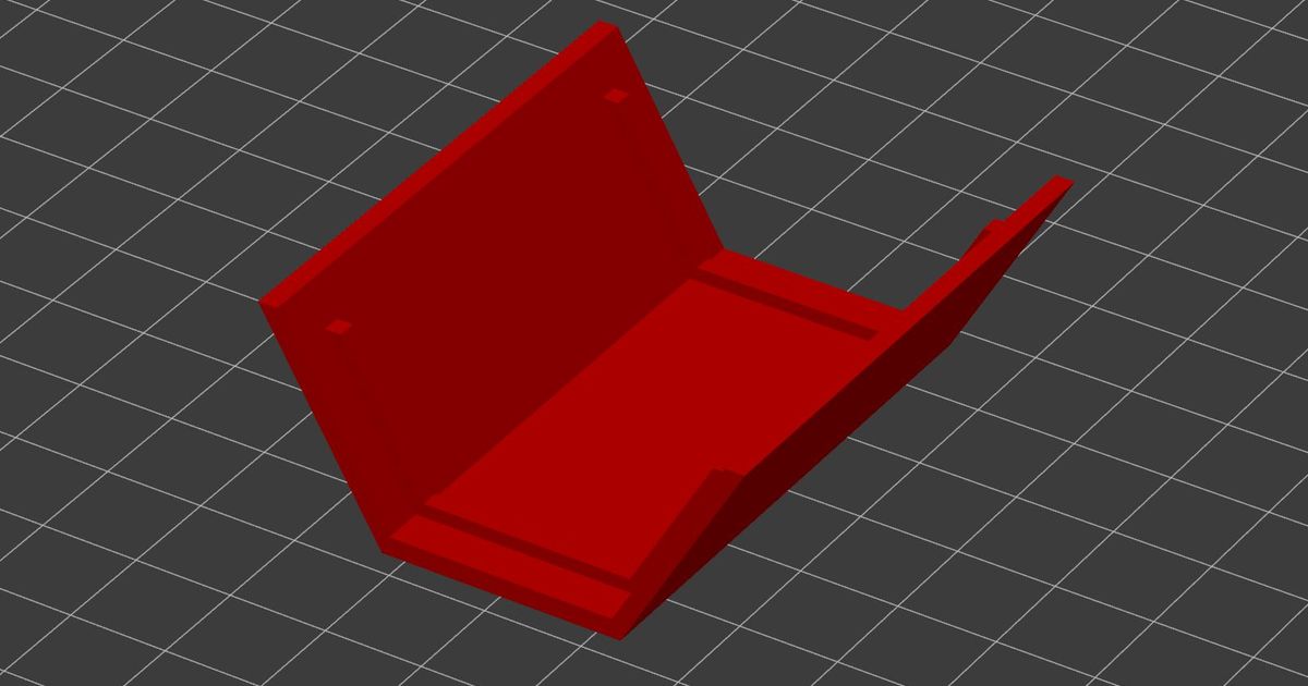 Storage Wall Standard Box Lid by LxL3D Download free STL