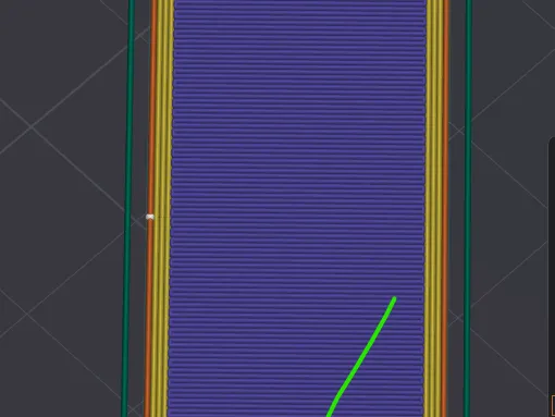 Long Z axis calibration