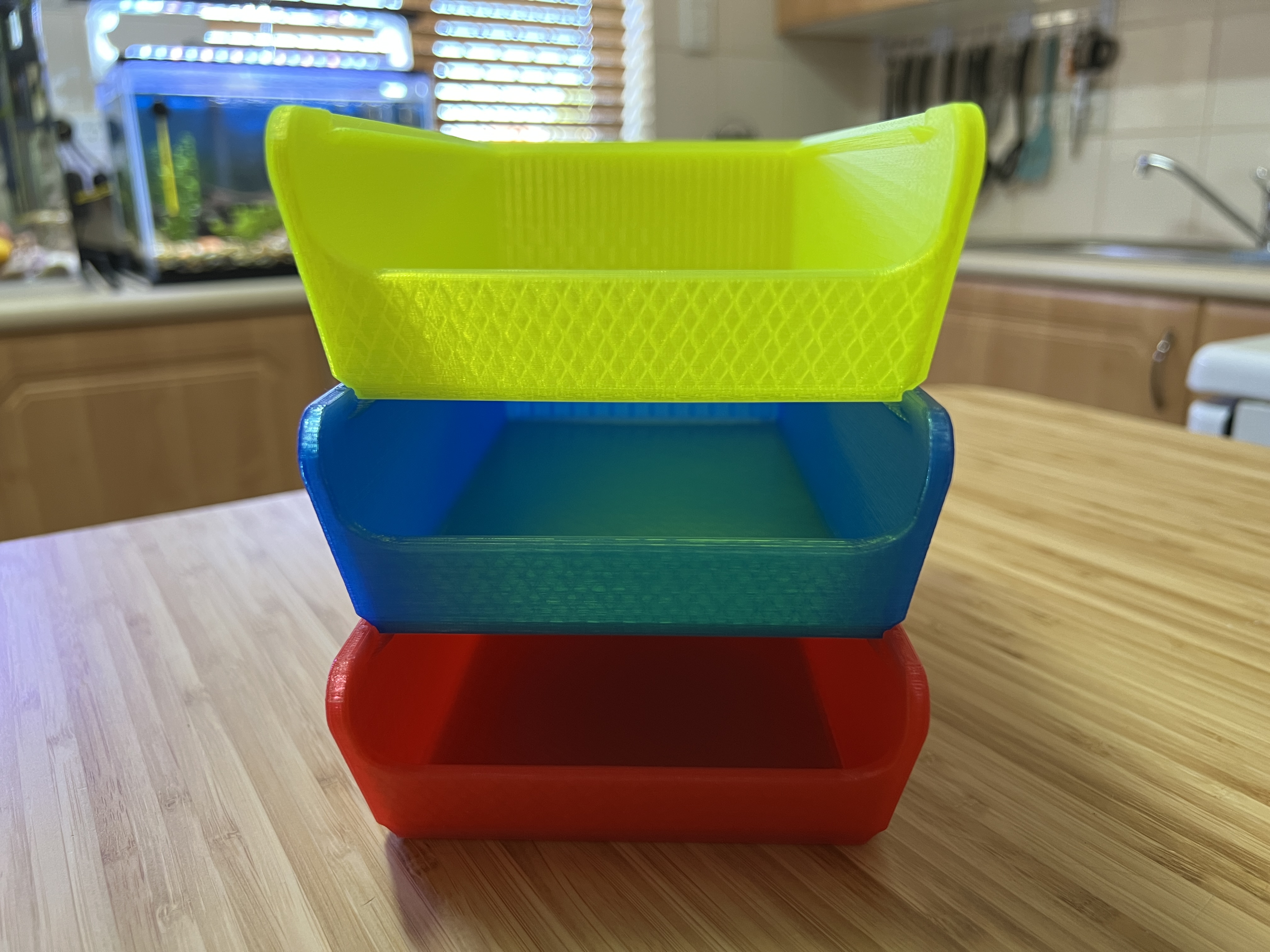 Miniatura 7 do modelo 3D Stackable Interlocking Trays