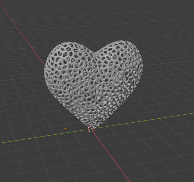 voronoi heart