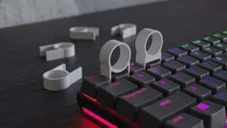 Sussy rock keycap by virkant, Download free STL model